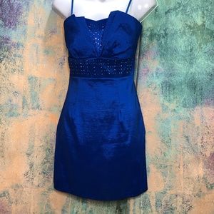 💙 Solar Cocktail Party, Prom, Semi Formal Dress